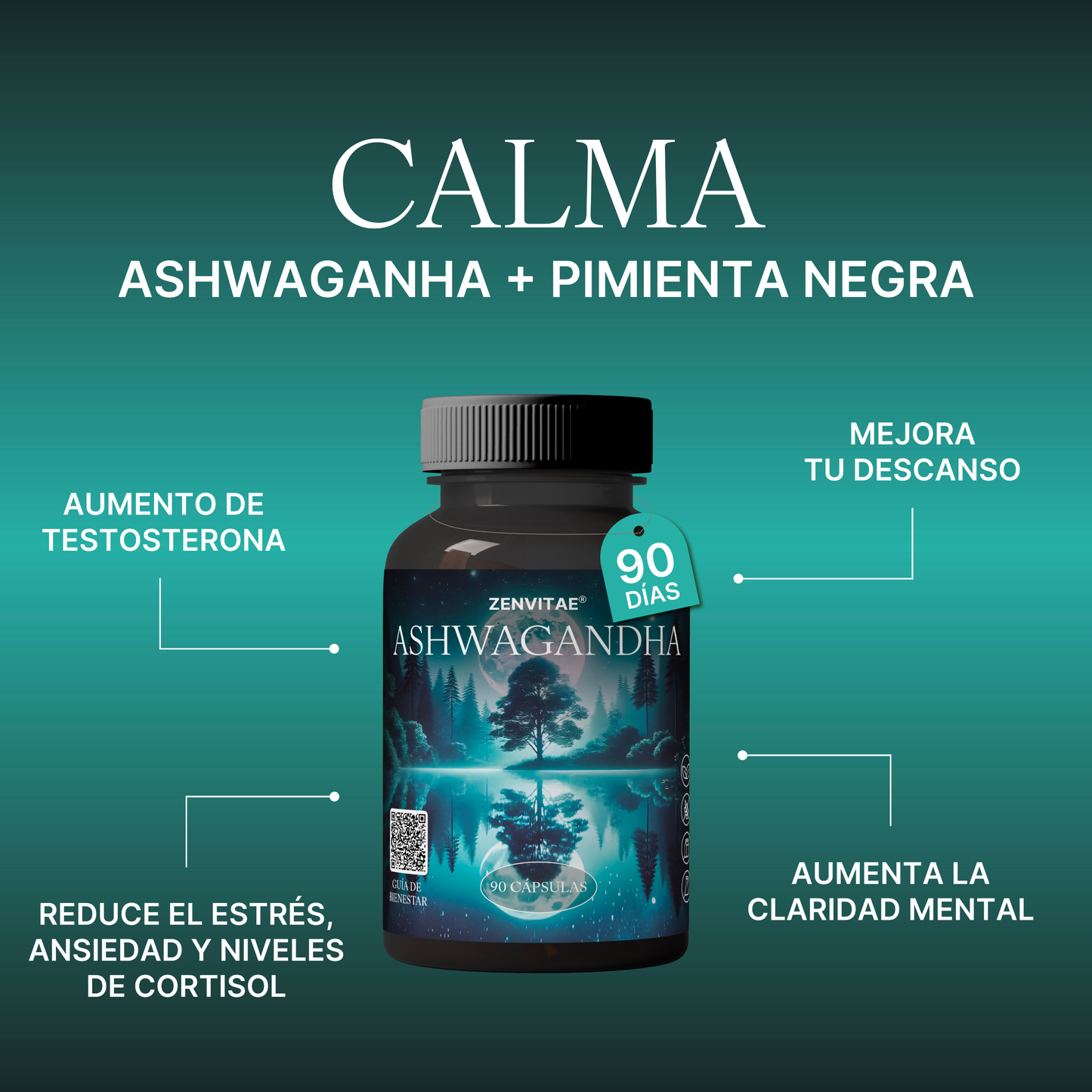 Ashwagandha 5.000 mg CALMA