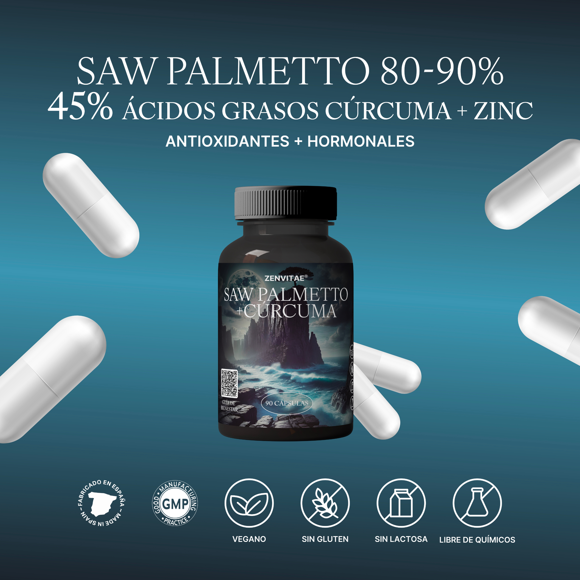 Saw palmetto antioxidantes